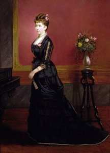 Signora in nero da Edouard Ender